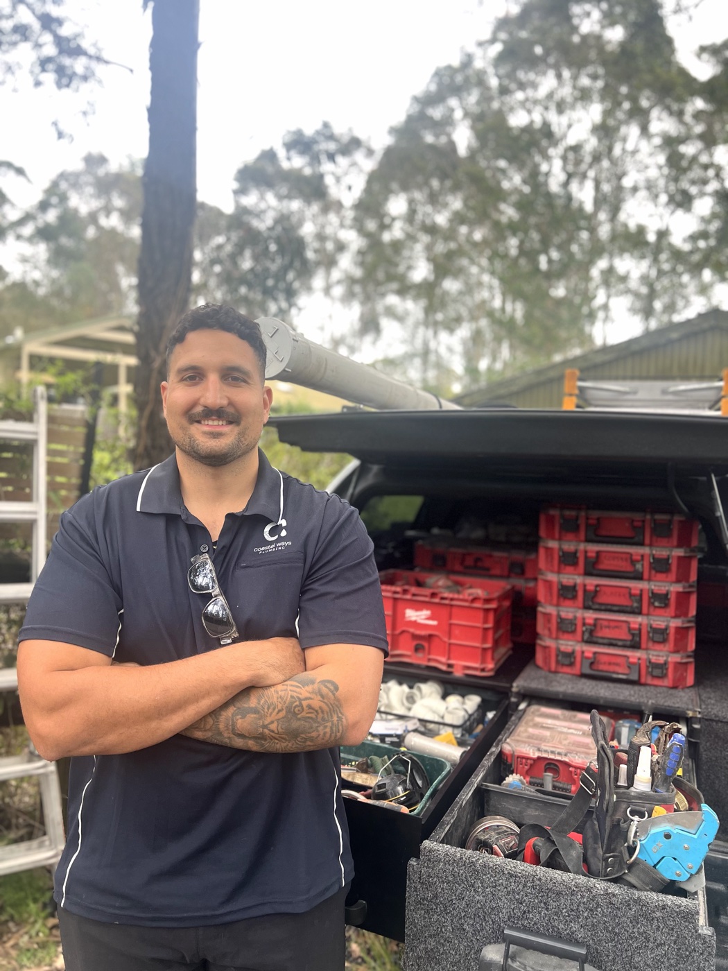 Beau Petterson, owner and licensed plumber, Coastal Ways Plumbing